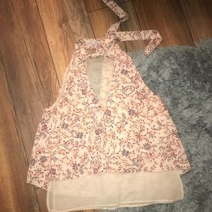 ⬇️🎈Zara W&B Collection Floral Blouse